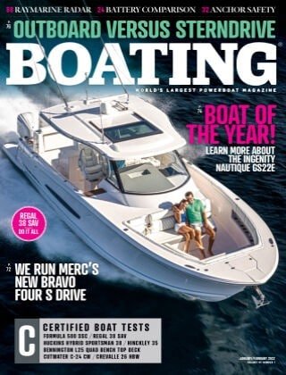 کتاب مجله انگلیسی بوتینگ Boating - Vol. 95 No. 1, January/February 2022