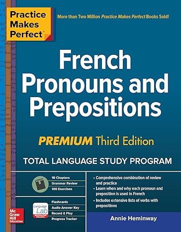خرید کتاب فرانسوی Practice Makes Perfect French Pronouns and Prepositions Premium Third Edition