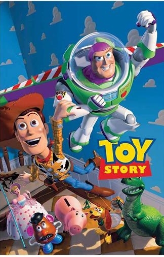 كتاب داستان اسباب بازی  Toy Story a Rhyming book