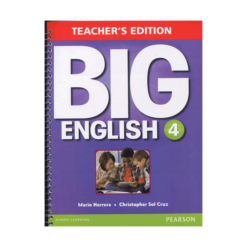 کتاب معلم بیگ انگلیش ویرایش قدیم Big English 4 Teachers Book