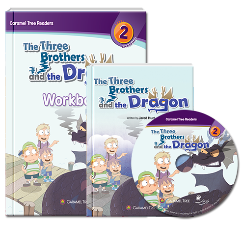 کتاب د تری برادرز اند د دراگون The Three Brothers and the dragon-Level 2