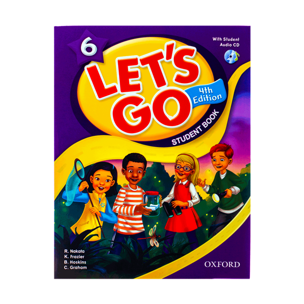کتاب آموزش کودکان لتس گو ویرایش چهارم Lets Go 6 (4th) رحلی