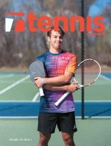 کتاب مجله انگلیسی تنیس مگزین Tennis Magazine USA - July/August 2022