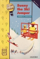 کتاب زبان آپ اند اوی این انگلیش پرش اسکی سانی Up and Away in English. Reader 4A: Sunny the Ski Jumper