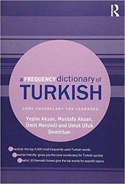 کتاب زبان ترکی ا فریکوئنسی دیکشنری اف ترکیش A Frequency Dictionary of Turkish