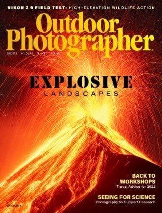 کتاب مجله انگلیسی اوت دور فوتوگرافر Outdoor Photographer - March 2022