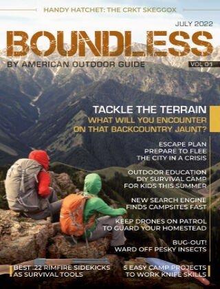کتاب مجله انگلیسی امریکن اوت دور گاید American Outdoor Guide - Vol. 01 Issue 05, July 2022