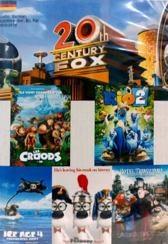 پک کارتون زبان آلمانی قرن بیستم German Pack 20th century fox