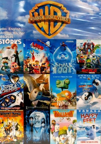 پک کارتون زبان انگلیسی وارنر هوم Warner Video Home English
