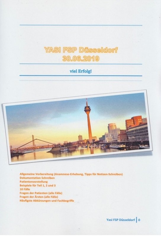 کتاب آلمانی Yasi FSP Dusseldorf 30.06.2019