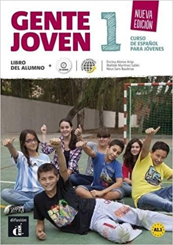 کتاب زبان اسپانیایی  Gente joven 1 Nueva edicion Libro del alumno