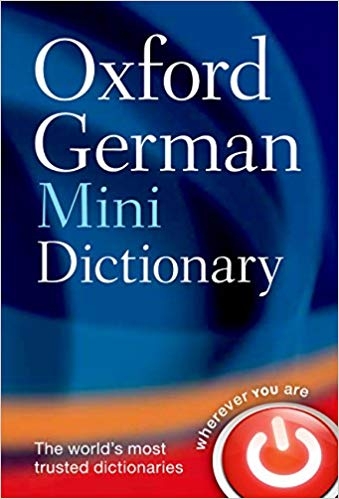 کتاب زبان آلمانی اکسفورد جرمن مینی دیکشنری Oxford German Mini Dictionary