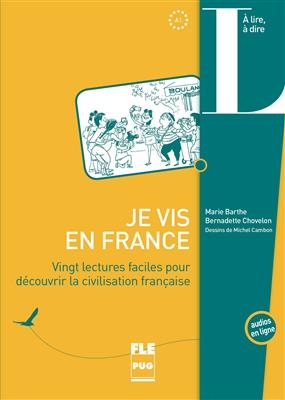 کتاب زبان فرانسه JE VIS EN FRANCE - A1