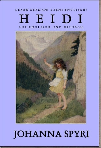 کتاب داستان آلمانی هایدی Learn German Lerne Englisch HEIDI