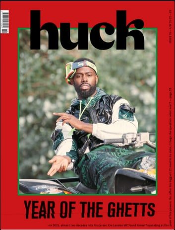کتاب مجله انگلیسی هاک مگزین Huck Magazine - Issue 76, Autumn/Winter 2021/2022