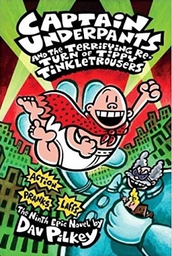 کتاب داستان انگلیسی کاپیتان زیرشلواری Captain Underpants and the Terrifying Return of Tippy Tinkletrousers