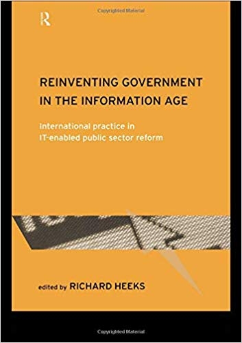 کتاب زبان ری اینونتینگ گاورنمنت این د اینفورمیشن ایج Reinventing Government in the Information Age International Practice in I