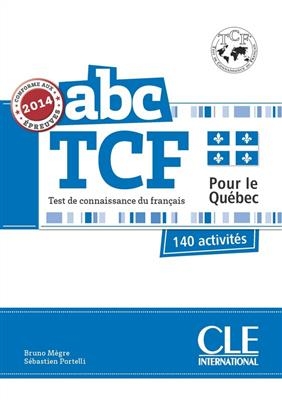 1 کتاب آزمون فرانسه ای بی سی تی سی اف ABC TCF version Quebec
