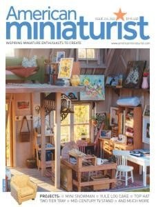 کتاب مجله انگلیسی امریکن مینیاتوریست  American Miniaturist - Issue 224, February 2022