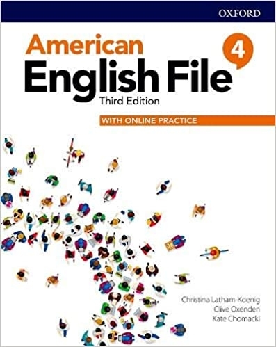 کتاب امریکن انگلیش فایل 4 ويرايش سوم American English File 3rd Edition