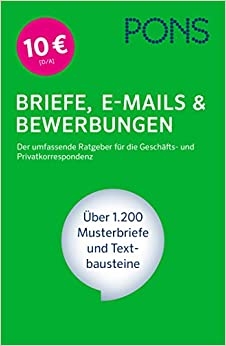 کتاب آلمانی پونز بریفه ایمیلز PONS Briefe E Mails & Bewerbungen