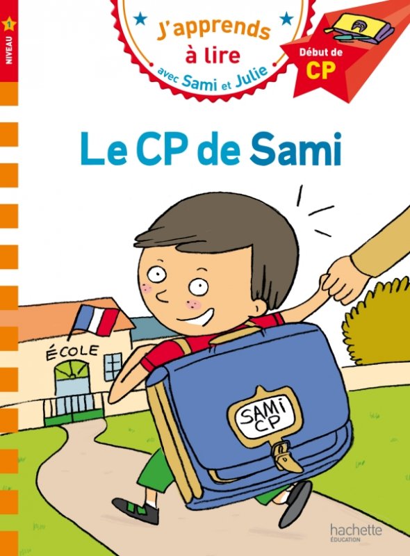 کتاب داستان فرانسوی سامی و جولی Sami et Julie CP Niveau 1 Le CP de Sami