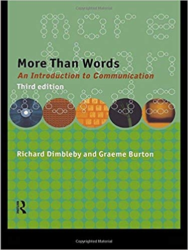 کتاب زبان مور دن وردز More Than Words An Introduction to Communication 3rd Edition