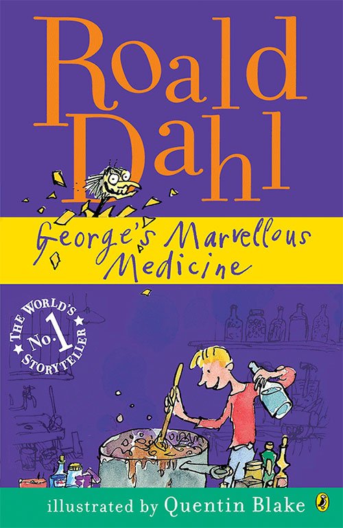 کتاب داستان انگلیسی رولد دال داروی شگفت انگیز Roald Dahl : Georges Marvelous Medicine