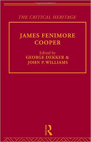 کتاب زبان امریکن ناولیستس American Novelists Fenimore Cooper Critical Heritage Volume 1