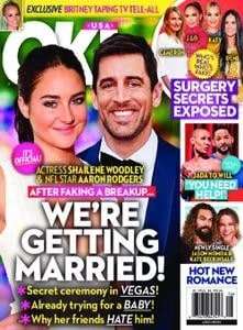 کتاب مجله انگلیسی اکی مگزین OK! Magazine USA - April 18, 2022