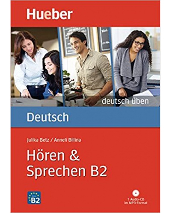 کتاب آلمانی هوقن اند اشپقشن Deutsch Uben: Horen & Sprechen B2