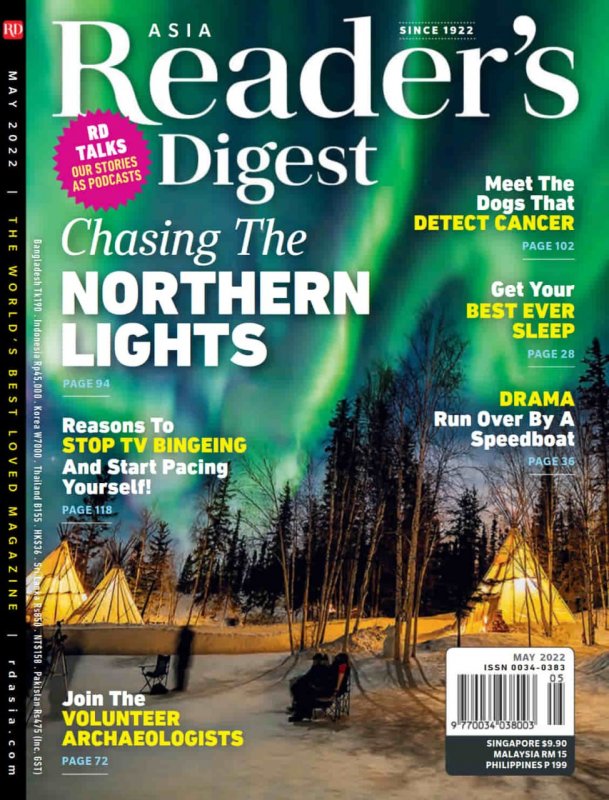 کتاب مجله انگلیسی ریدرز دایجست آسیا  Reader’s Digest Asia (English Edition) - May 2022