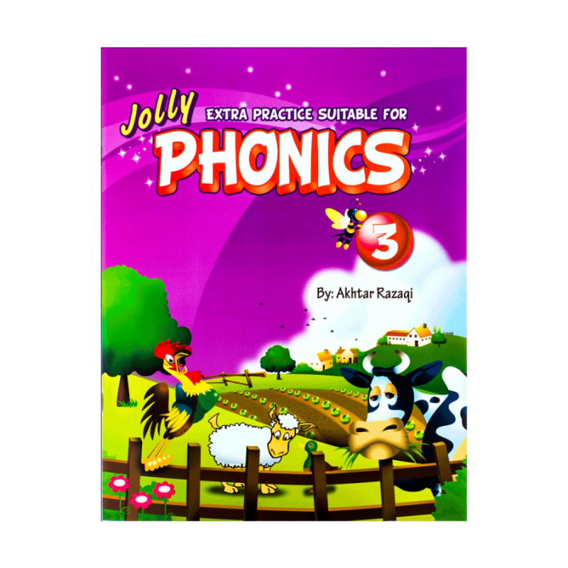کتاب زبان اکسترا پرکتیس سوتبل فور فونیکس Extra Practice Suitable for Phonics 3