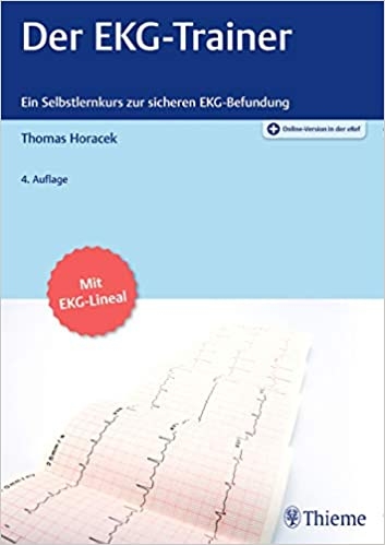 كتاب پزشکی آلمانی در ایی کی جی ترینر آلماني Der EKG-Trainer
