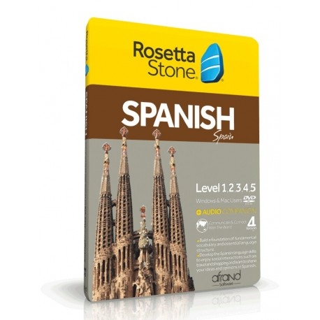 خودآموز زبان اسپانیایی رزتا استون افرند  ROSETTA STONE SPANISH