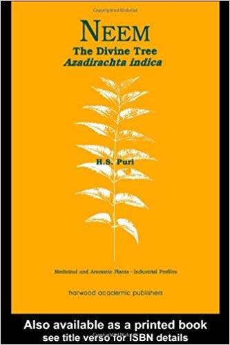 کتاب زبان نیم  Neem The Divine Tree Azadirachta indica