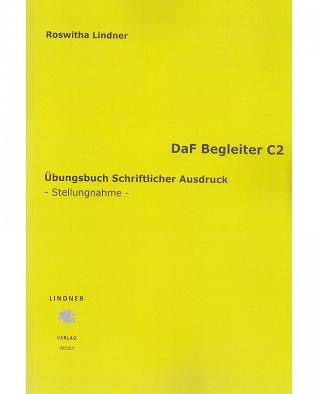 کتاب آلمانی داف بیگلایتر DaF Begleiter C2 Ubungsbuch Schriftlicher Ausdruck
