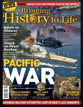 کتاب مجله انگلیسی برینگینگ هیستوری تو لایف  Bringing History to Life - Pacific War, 2022