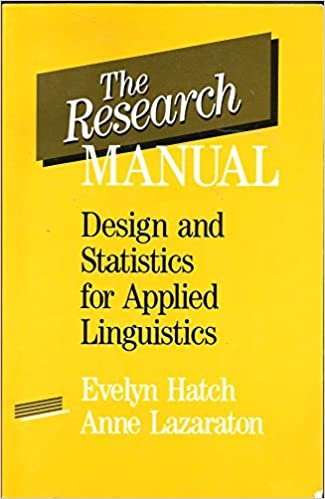 کتاب زبان د ریسرچ منیوال The Research Manual Design and Statistics for Applied Linguistics