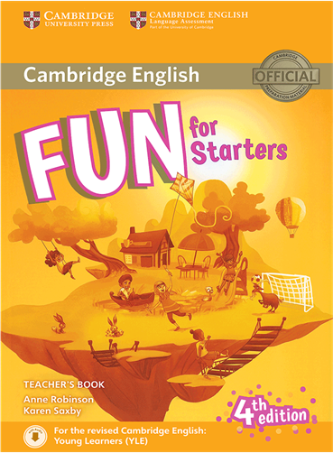 کتاب معلم فان فور استارترز Fun for Starters Teachers Book 4th