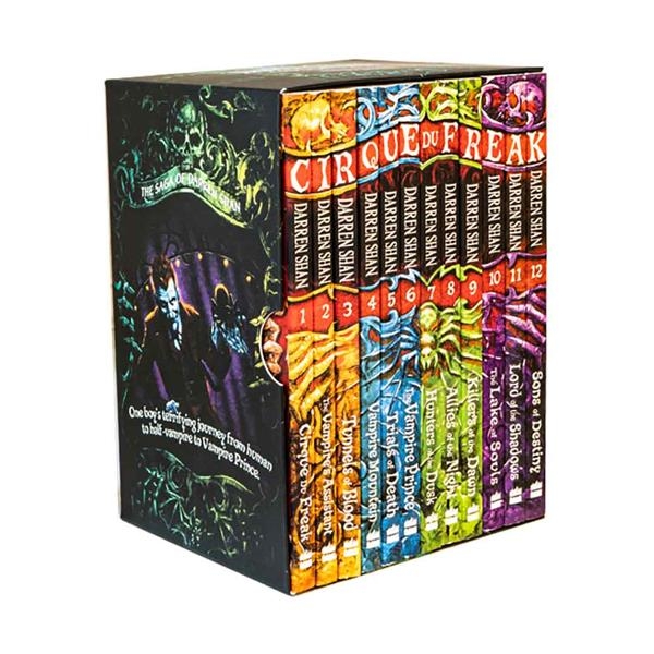 مجموعه کتاب های‌ سیرک عجایب حماسه دارن شان Cirque Du Freak The Saga of Darren Shan اثر دارن شان