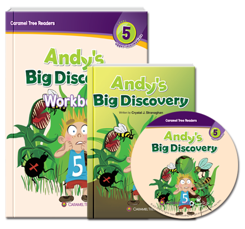 کتاب اندیز بیگ دیسکاوری Andy's Big Discovery - Level 5