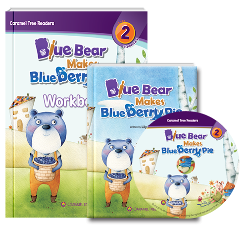 کتاب بلو بر میکس بلوبری پای Blue Bear Makes Blue berry Pie- Level 2