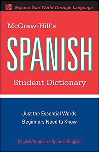 کتاب زبان اسپنیش استیودنت دیکشنری McGraw Hills Spanish Student Dictionary