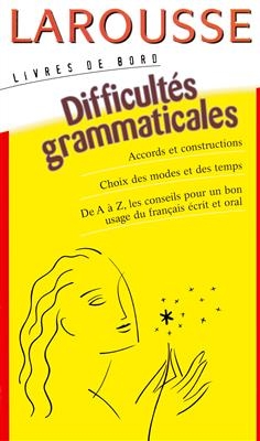 کتاب زبان فرانسه لاروس Larousse Difficultés grammaticales رنگی