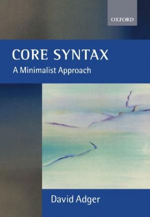کتاب کوره سینتکس ا مینیمالیست اپروچ Core Syntax A Minimalist Approach