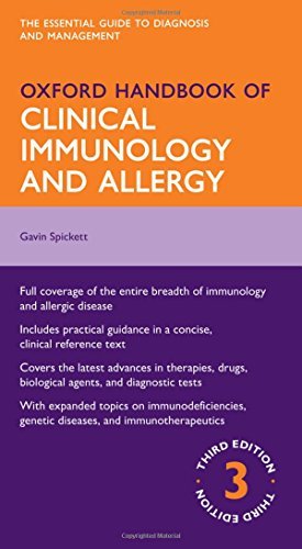 کتاب آکسفورد هند بوک آف کلینیکال ایممونولوژی اند آلرژی  Oxford Handbook of Clinical Immunology and Allergy