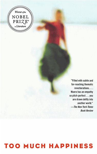 کتاب رمان انگلیسی شادی بیش از حد Too Much Happiness-Alice Munro