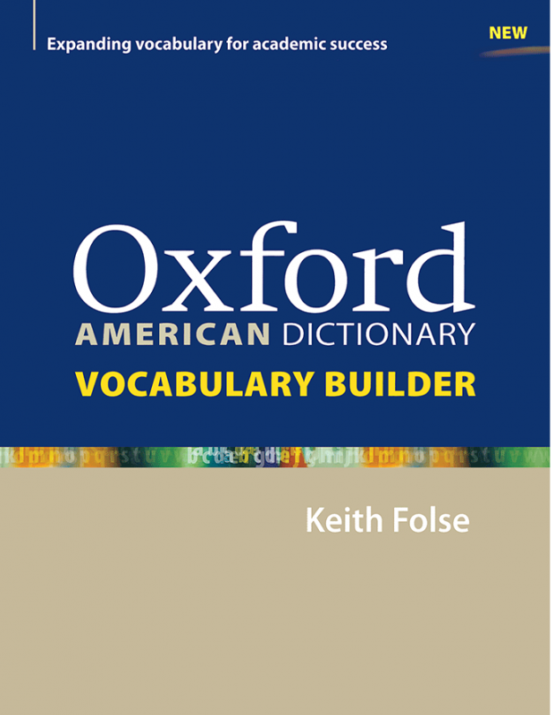کتاب زبان اکسفورد امریکن دیکشنری وکبیولری بیلدر Oxford American Dictionary Vocabulary Builder