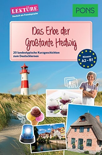 کتاب آلمانی داستان های کوتاه پونز PONS Kurzgeschichten: Das Erbe der Großtante Hedwig